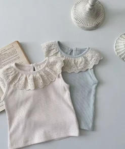 ÁO BA LỖ PHỐI CỔ REN ĐỤC LỖ – TINH KHÔI VÀ SANG CHẢNH